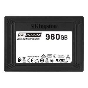 Dysk SSD Kingston DC1500M 960GB U.2 2,5" NVMe PCIe Gen3 x4 (3100/1700MB/s)