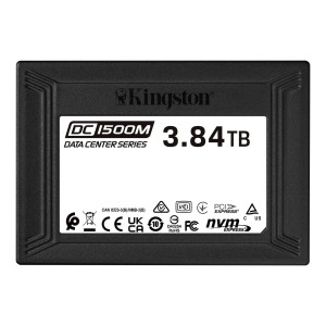 Dysk SSD Kingston DC1500M 3,84TB U.2 2,5" NVMe PCIe Gen3 x4 (3100/2700MB/s)