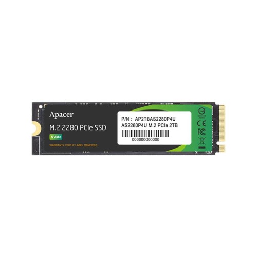 Dysk SSD Apacer AS2280P4U 2TB M.2 PCIe Gen3x4 2280 (3500/3000 MB/s) 3D NAND - 1528377