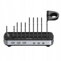 Stacja ładująca Unitek P1207A 6 portów PD 120W, Apple Watch port, AirPods port + kable - 1049402