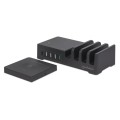 Stacja ładująca Manhattan 5-Portowa + Qi 10W - 966731