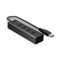 Hub USB 3.0 LINDY 4 Port czarny - 1524957