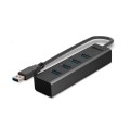 Hub USB 3.0 LINDY 4 Port czarny - 1524959
