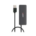 Hub USB 2.0 LINDY 4 Port czarny - 1524954