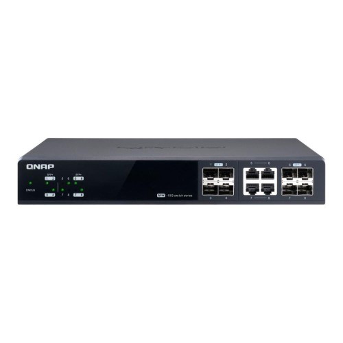 Switch zarządzalny QNAP QSW-M804-4C 4x 10GbE SFP+ 4x 10GbE COMBO SFP+/RJ45 - 1529476