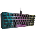 Klawiatura Corsair K65 Mini CHERRY MX SPEED RGB Black - 1217684