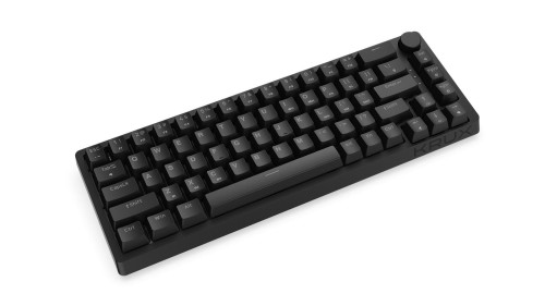 Klawiatura bezprzewodowa KRUX Atax 65% PRO RGB Wireless Gateron Yellow Pro Czarna - 1404162