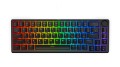 Klawiatura bezprzewodowa KRUX Atax 65% PRO RGB Wireless Gateron Yellow Pro Czarna - 1404168