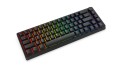 Klawiatura bezprzewodowa KRUX Atax 65% PRO RGB Outemu Red Czarna - 1404179