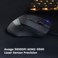 Mysz przewodowa Perixx MX-2000 laser avago 9500 5600dpi Gaming - 1405983