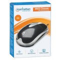 Mysz przewodowa Manhattan optyczna 1000dpi PS2 czarna - 1469508