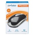 Mysz przewodowa Manhattan 1000dpi USB czarna - 1469513