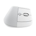 Mysz bezprzewodowa Logitech Lift for Mac ergonomiczna pionowa OFF-WHITE / PALE GREY - 1530212