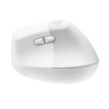 Mysz bezprzewodowa Logitech Lift for Mac ergonomiczna pionowa OFF-WHITE / PALE GREY - 1530214