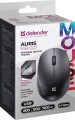 Mysz bezprzewodowa Defender AURIS MB-027 optyczna bezklikowa silent 1600dpi czarna - 1530185