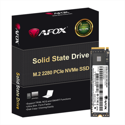 AFOX ME400 SSD M.2 PCI-E 4.0 X4 1TB TLC 7.3 / 5.2 GB/S NVME ME400-1024GN - 1555477