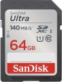 SANDISK ULTRA SDHC 64GB 140MB/s CL10 UHS-I - 1341133