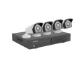 Zestaw do monitoringu Lanberg PCS-0804-0050 rejestrator NVR 8 kanałowy PoE + 4 kamery IP 5MP z akcesoriami - 1401325
