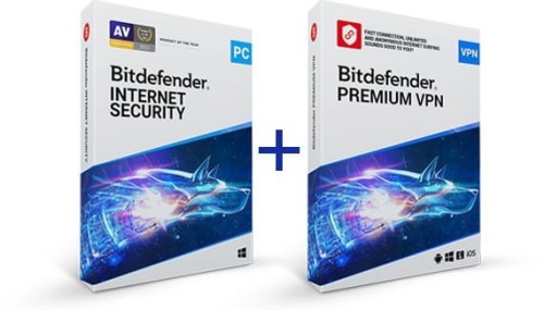 Licencja Bitdefender Internet Security + VPN 10 ESD stan/12m - 1545422