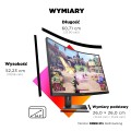 MONITOR HP LED, OMEN 27" 27c (35D67AA) 240Hz - 1535681