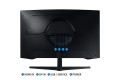 Monitor Samsung 27" Odyssey G5 (LC27G55TQBUXEN) HDMI DP - 1459019