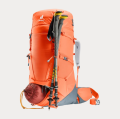 Plecak trekkingowy Damski Deuter Aircontact Core 45+10 SL paprika-graphite - 1511207