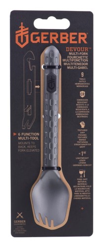 Multitool GERBER Devour - Cook Eat Clean Spork Onyx - 1553715