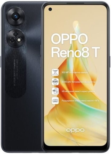 Smartfon Oppo Reno 8T 8/128GB Czarny - 1594449