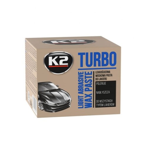 K2 TURBO TEMPO 250ml - lekko ścierna pasta z woskiem - 1040385
