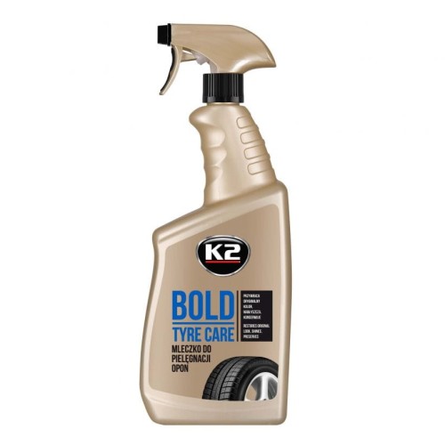 K2 BOLD 700ml - preparat do nabłyszczania i konserwacji opon - 1040541