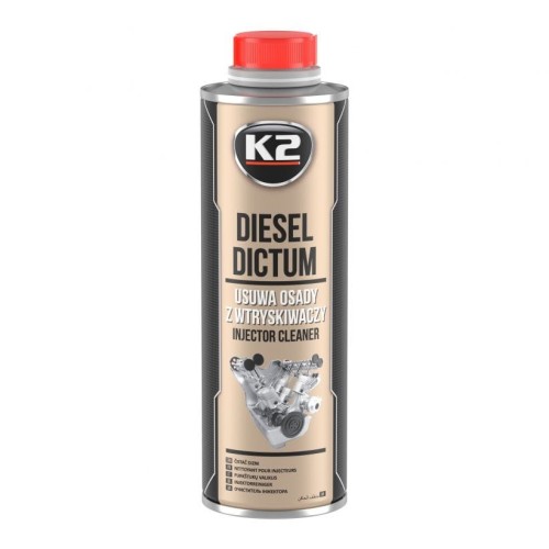 K2 DIESEL DICTUM 500ml - środek do czyszczenia wtryskiwaczy - 1169862
