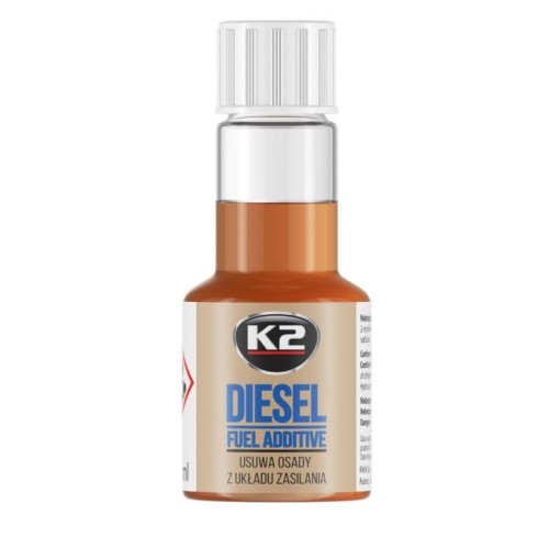 K2 DIESEL 50ml - dodatek do czyszczenia wtryskiwaczy - 1040081