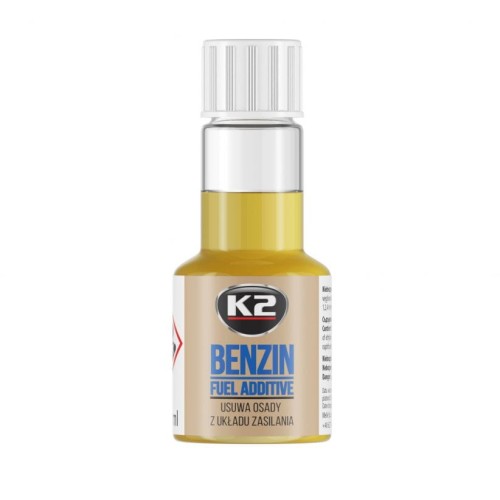 K2 BENZIN 50ml - dodatek do czyszczenia wtrysków benzynowych - 1040076