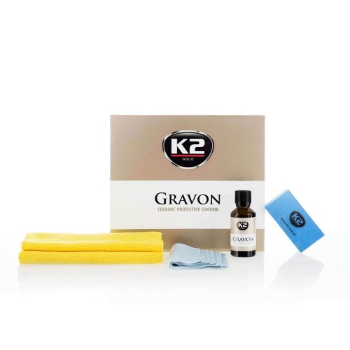 K2 GRAVON SET 50ml - ceramiczna powłoka zabezpieczająca zestaw - 1040287