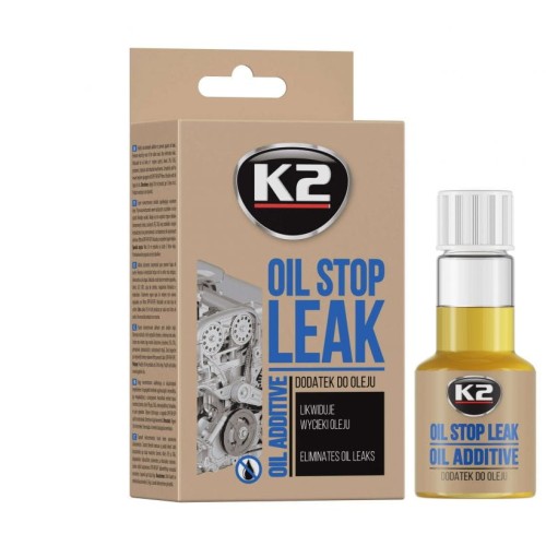 K2 STOP LEAK OIL 50ml- dodatek zapobiegający wyciekom oleju - 1040310