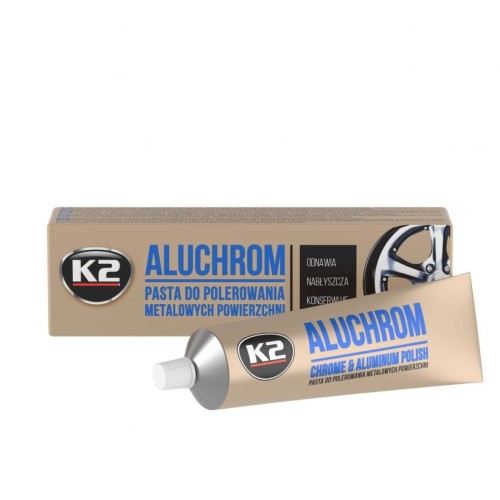 K2 ALUCHROM 120g - pasta do chromu i metali kolorowych - 1040355