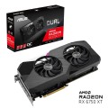 Karta VGA Asus ASUS Dual Radeon RX 6750 XT OC Edition 12GB GDDR6 192bit HDMI+3xDP PCIe4.0 - 1607426