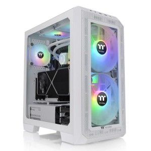 THERMALTAKE VIEW 300 MX ARGB*3 TEMPERED GLASS - SNOW CA-1P6-00M6WN-00
