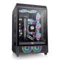 THERMALTAKE THE TOWER 500 TEMPERED GLASS*3 120MM*2 - BLACK CA-1X1-00M1WN-00 - 1603910
