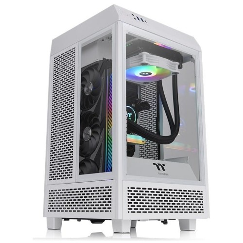 THERMALTAKE THE TOWER 100 MINI TEMPERED GLASS*3 - SNOW CA-1R3-00S6WN-00 - 1603918