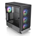 THERMALTAKE CERES 500 ARGB*4 TEMPERED GLASS - BLACK CA-1X5-00M1WN-00 - 1603953