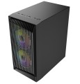 Obudowa LOGIC ATOS ARGB mATX/mITX Mini USB 3.0 Black bez zasilacza - 1459707