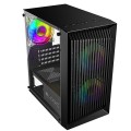Obudowa LOGIC ATOS ARGB mATX/mITX Mini USB 3.0 Black bez zasilacza - 1459710