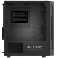 Obudowa LOGIC ARAMIS ARGB mATX/mITX Mini USB 3.0 Black bez zasilacza - 1437441