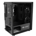 Obudowa LOGIC ARAMIS ARGB mATX/mITX Mini USB 3.0 Black bez zasilacza - 1437439