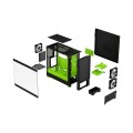 Obudowa Fractal Pop Air RGB GreenCore TG Clear Tint - 1503002