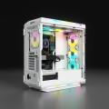 Obudowa Corsair iCUE 5000T RGB Mid-Tower ATX Tempered Glass White (CC-9011231-WW) - 1519956