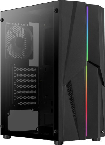 Obudowa AEROCOOL PGS MECHA-G-BK-v1 RGB czarna - 1471499
