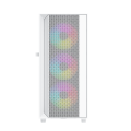 GEMBIRD OBUDOWA FORNAX 4000W MIDI-TOWER (2X USB 3.0, 1X USB 2.0, HD AUDIO, SZKLANY PANEL BOCZNY, PODŚWIETLENIE ARGB) BIAŁA - 1503130