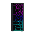 GEMBIRD OBUDOWA FORNAX 2500 MIDI-TOWER (1X USB 3.0, 2X USB 2.0, HD AUDIO, SZKLANY PANEL BOCZNY) CZARNA - 1503111